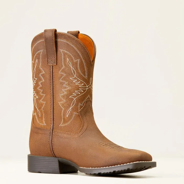 Kids Big Kids039 Footwear Ariat Hybrid Rancher Western Boot Distressed Tan Kids Big Kids039 Footwear Ariat Hybrid Rancher Western Boot Distressed Tan
