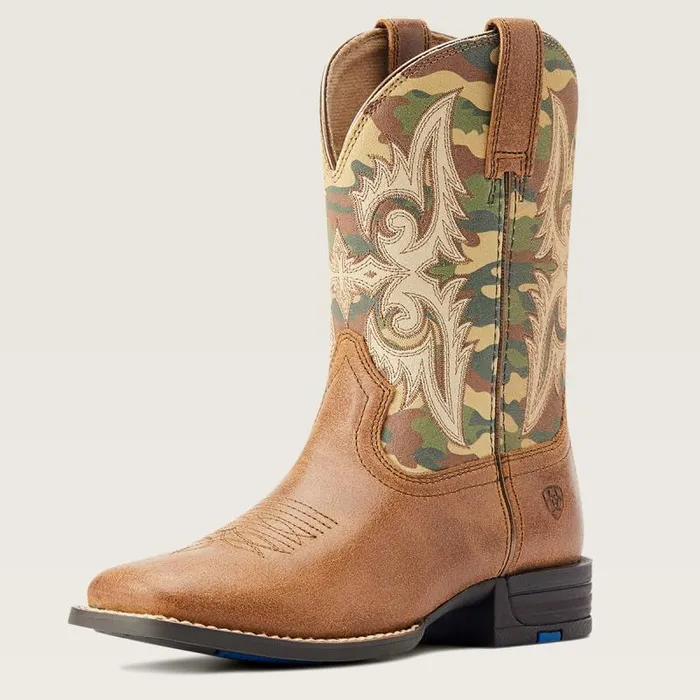 Kids Big Kids039 Footwear Ariat Lonestar Western Boot Wicker
