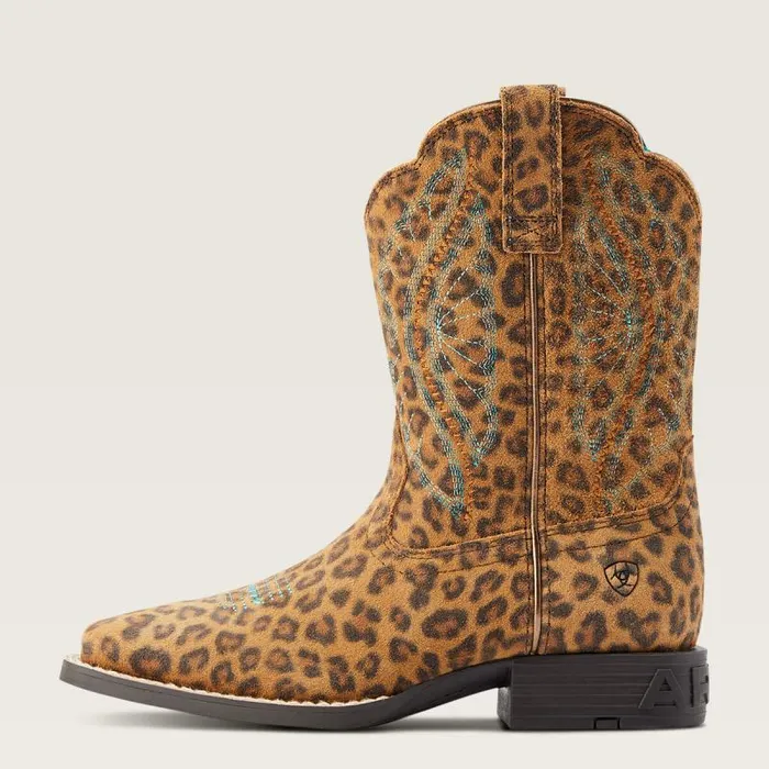 Kids Big Kids039 Footwear Ariat Primetime Western Boot Faded Leopard Kids Big Kids039 Footwear Ariat Primetime Western Boot Faded Leopard