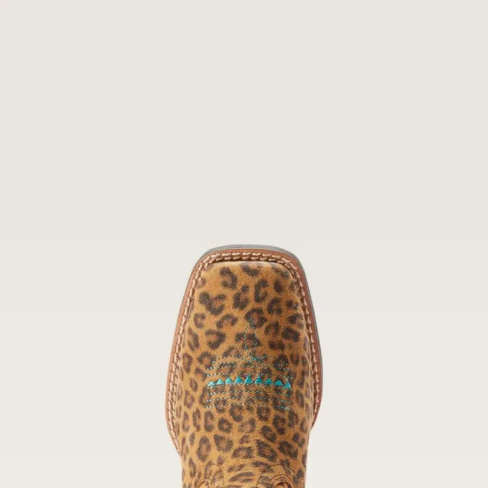 Kids Big Kids039 Footwear Ariat Primetime Western Boot Faded Leopard Kids Big Kids039 Footwear Ariat Primetime Western Boot Faded Leopard