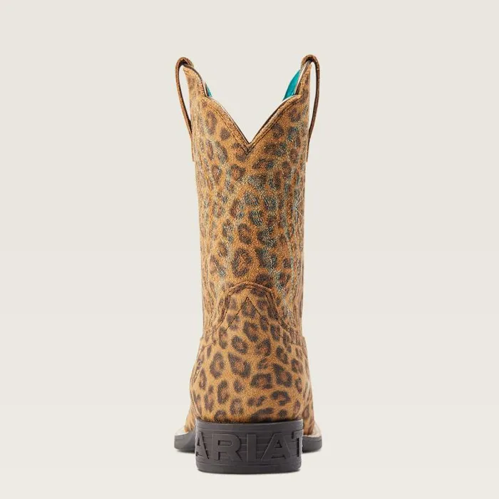 Kids Big Kids039 Footwear Ariat Primetime Western Boot Faded Leopard Kids Big Kids039 Footwear Ariat Primetime Western Boot Faded Leopard