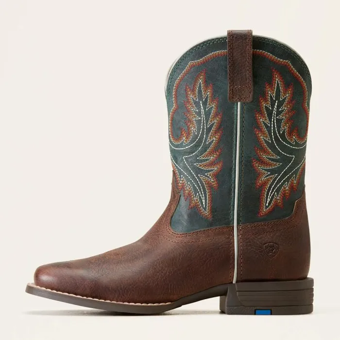 Kids Big Kids039 Footwear Ariat Wilder Western Boot Hat Box Brown