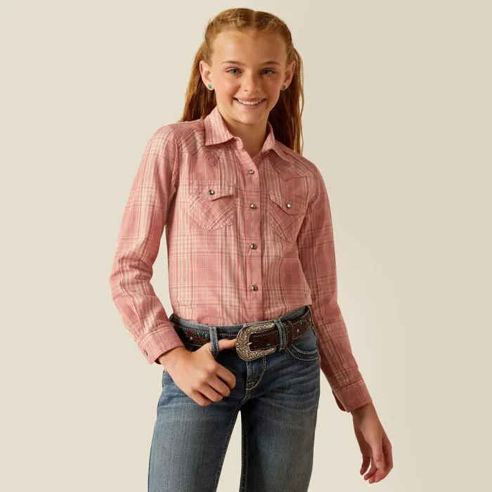Kids Button Down Shirts Ariat Nazca Shirt Plaid