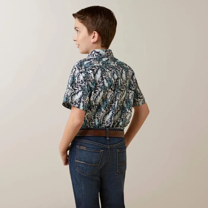 Kids Button Down Shirts Ariat O039shea Classic Fit Shirt White Kids Button Down Shirts Ariat O039shea Classic Fit Shirt White