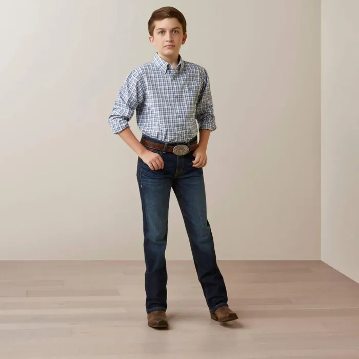 Kids Button Down Shirts Ariat Pro Series Othman Classic Fit Shirt White Kids Button Down Shirts Ariat Pro Series Othman Classic Fit Shirt White