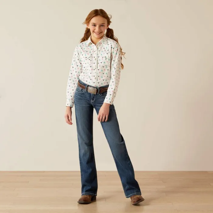 Kids Button Down Shirts Ariat Steer Garden Shirt Steer Garden Kids Button Down Shirts Ariat Steer Garden Shirt Steer Garden
