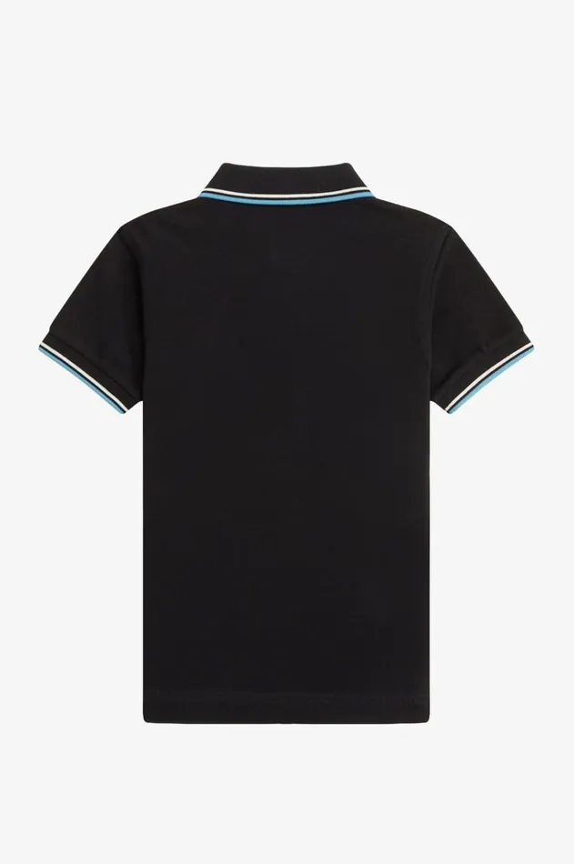 Kids Fred Perry Kids Twin Tipped Fred Perry Shirt Blackecrusoft Blue