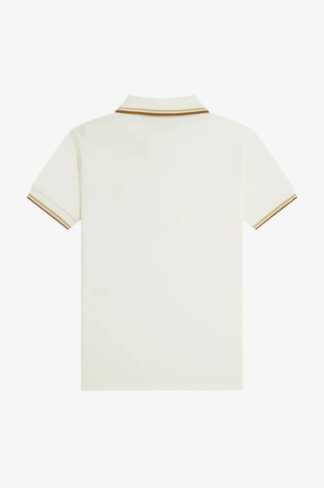 Kids Fred Perry Kids Twin Tipped Fred Perry Shirt Ecruhoneycombmarmalade