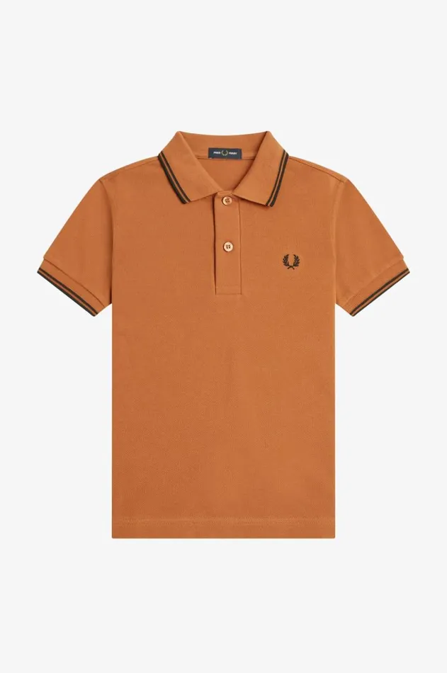 Kids Fred Perry Kids Twin Tipped Fred Perry Shirt Marmaladeblack