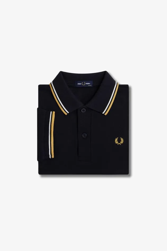 Kids Fred Perry Kids Twin Tipped Fred Perry Shirt Navyecruhoneycomb