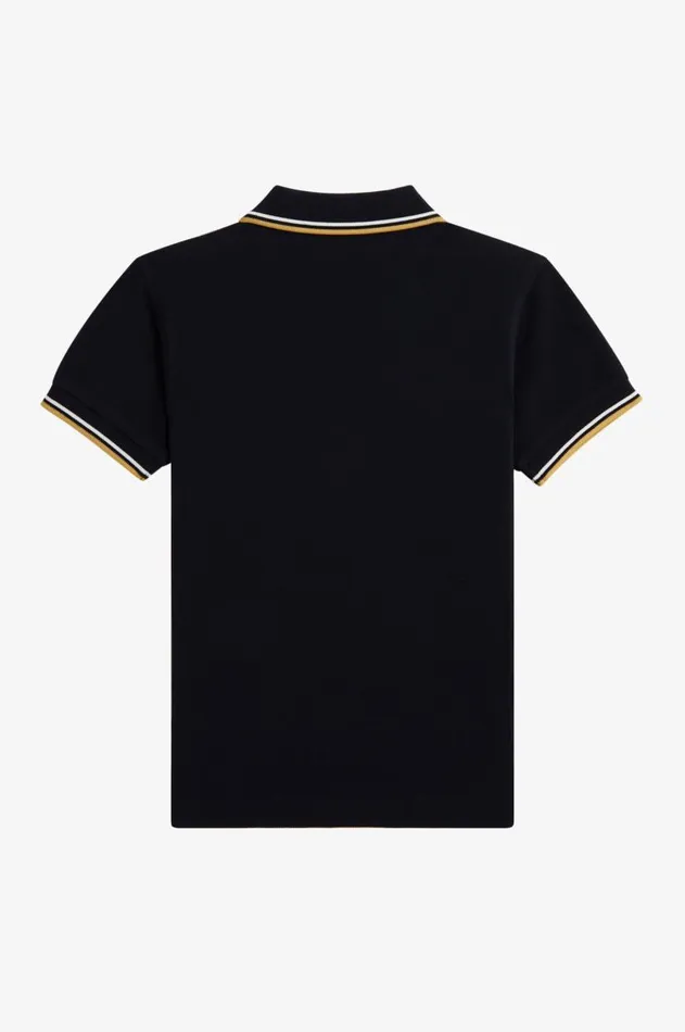 Kids Fred Perry Kids Twin Tipped Fred Perry Shirt Navyecruhoneycomb