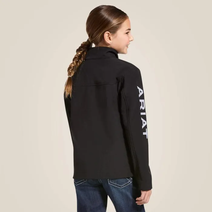 Kids Jackets and Vests Ariat New Team Softshell Jacket Black