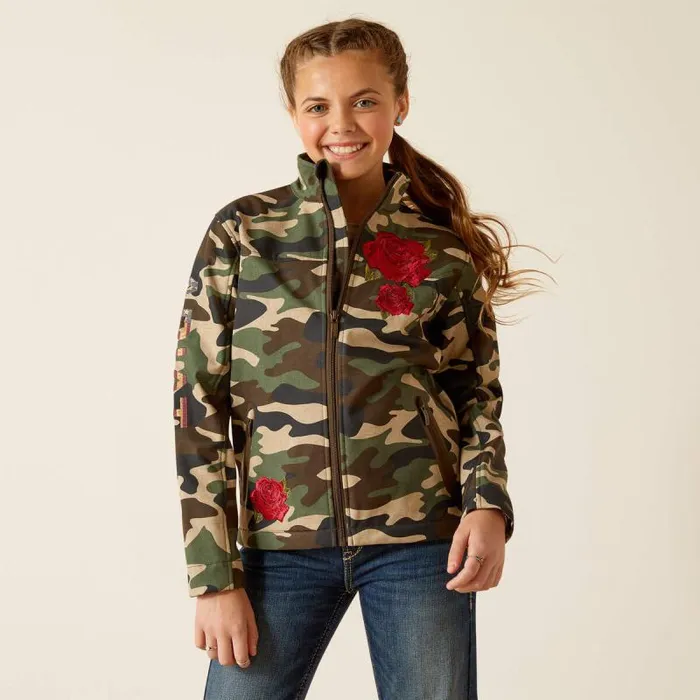 Kids Jackets and Vests Ariat Team Softshell Rodeo Quincy Jacket Wild West Usa