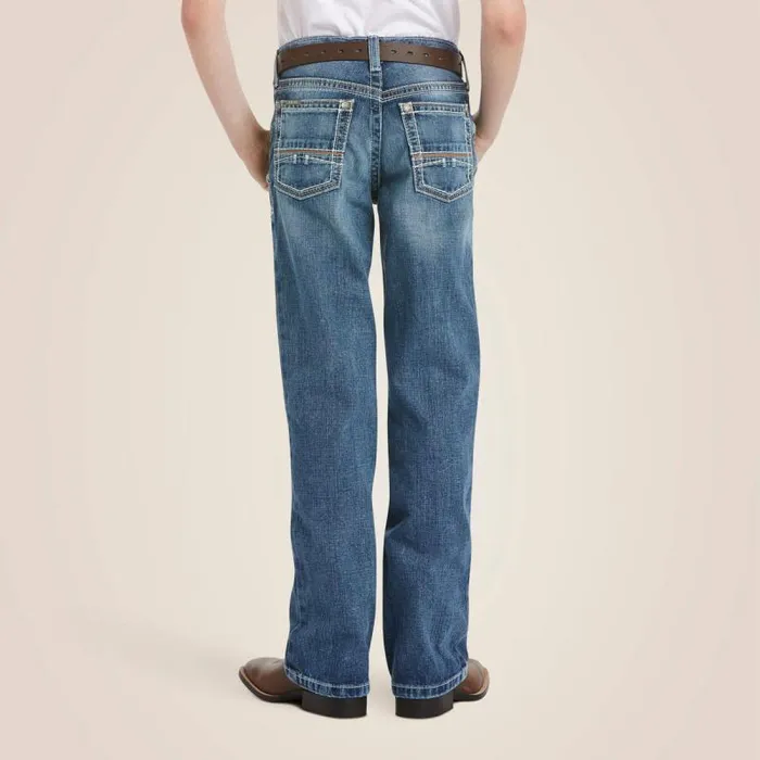 Kids Jeans Ariat B4 Relaxed Coltrane Boot Cut Jean Durango