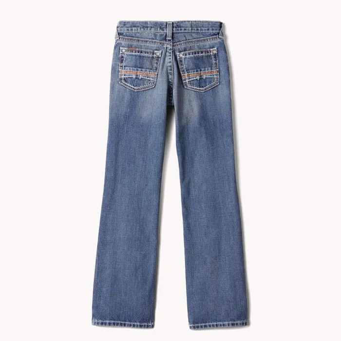 Kids Jeans Ariat B4 Relaxed Coltrane Boot Cut Jean Durango