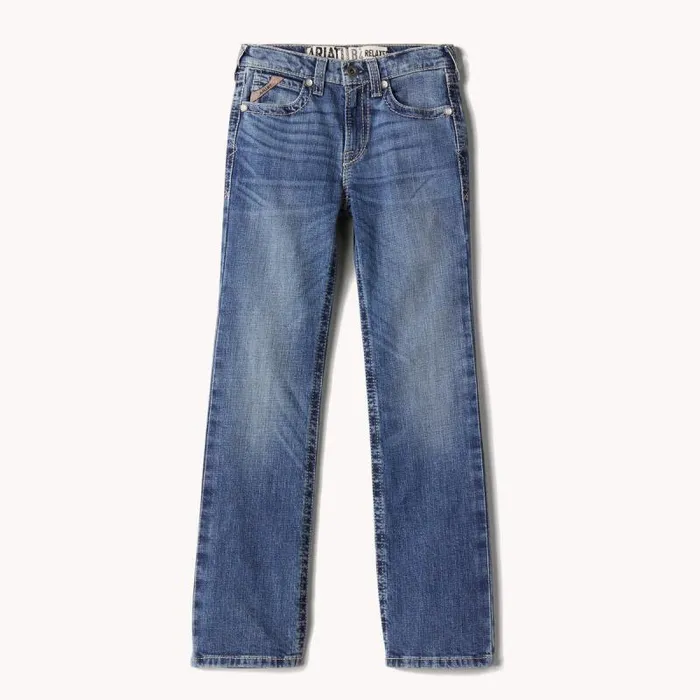 Kids Jeans Ariat B4 Relaxed Graysill Boot Cut Jean Nelson Kids Jeans Ariat B4 Relaxed Graysill Boot Cut Jean Nelson