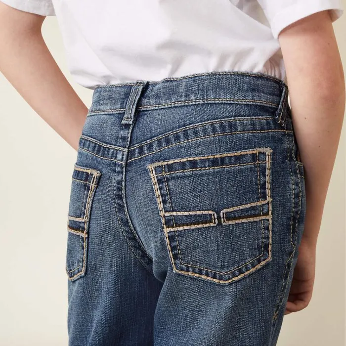 Kids Jeans Ariat B4 Relaxed Graysill Boot Cut Jean Nelson Kids Jeans Ariat B4 Relaxed Graysill Boot Cut Jean Nelson