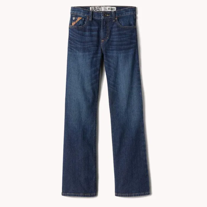 Kids Jeans Ariat B4 Relaxed Stretch Legacy Boot Cut Jean Chief