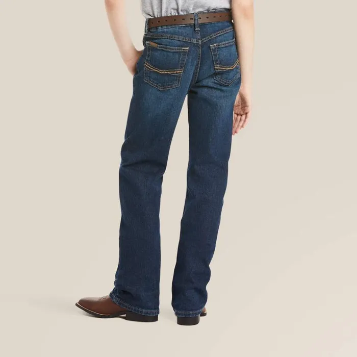 Kids Jeans Ariat B4 Relaxed Stretch Legacy Boot Cut Jean Chief