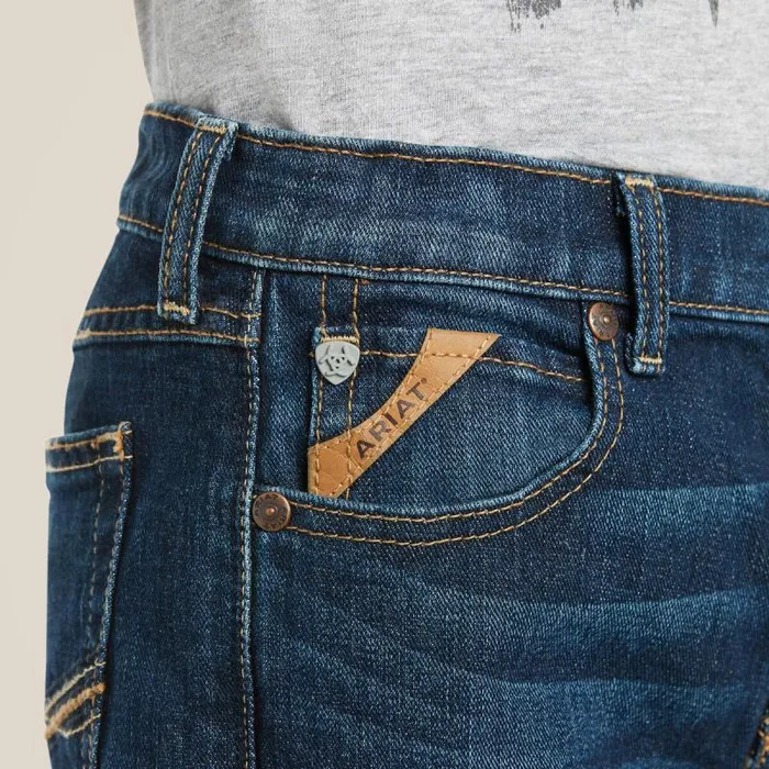 Kids Jeans Ariat B4 Relaxed Stretch Legacy Boot Cut Jean Chief