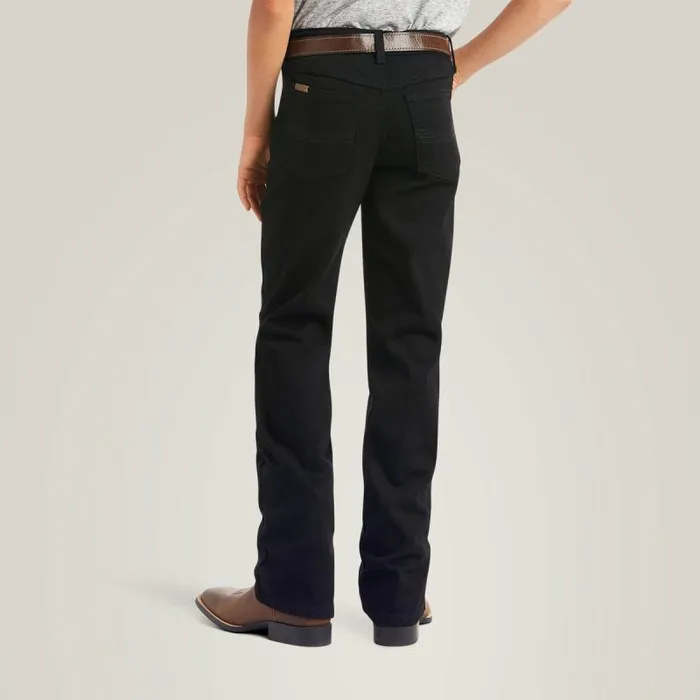Kids Jeans Ariat B5 Slim Stretch Legacy Straight Jean Black Kids Jeans Ariat B5 Slim Stretch Legacy Straight Jean Black