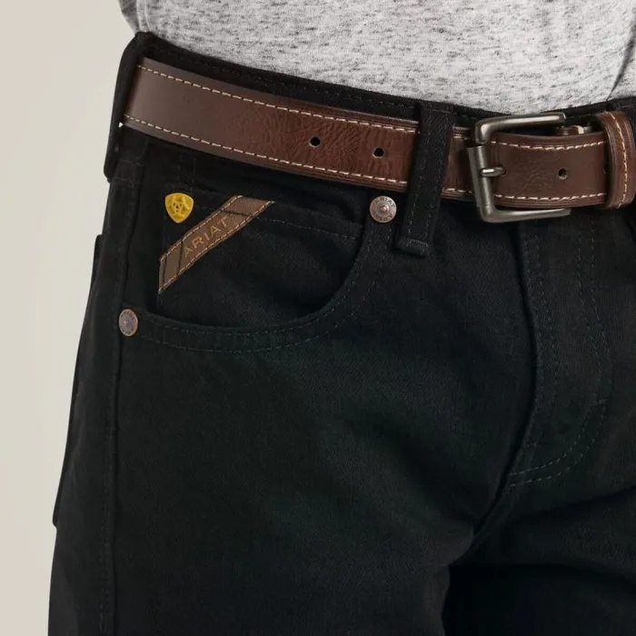 Kids Jeans Ariat B5 Slim Stretch Legacy Straight Jean Black Kids Jeans Ariat B5 Slim Stretch Legacy Straight Jean Black