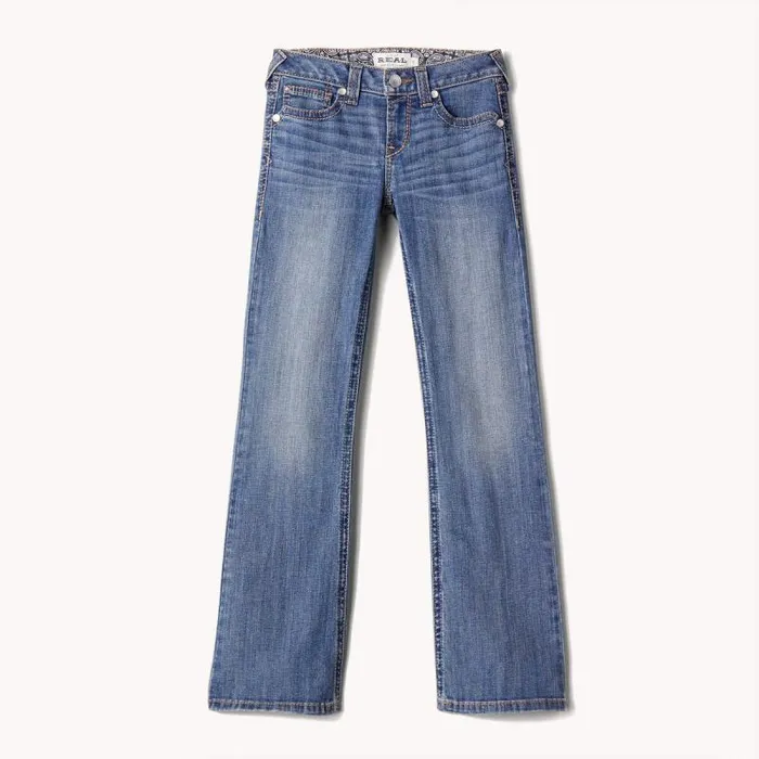 Kids Jeans Ariat REAL Leila Boot Cut Jean Eleanor Kids Jeans Ariat REAL Leila Boot Cut Jean Eleanor