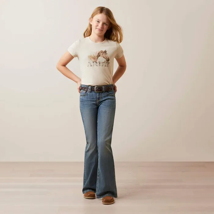 Kids Jeans Ariat REAL Leila Boot Cut Jean Eleanor Kids Jeans Ariat REAL Leila Boot Cut Jean Eleanor