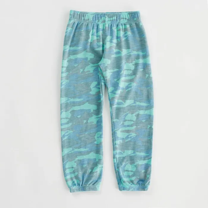 Kids Sale MONROW Supersoft Camo Sweats Mint