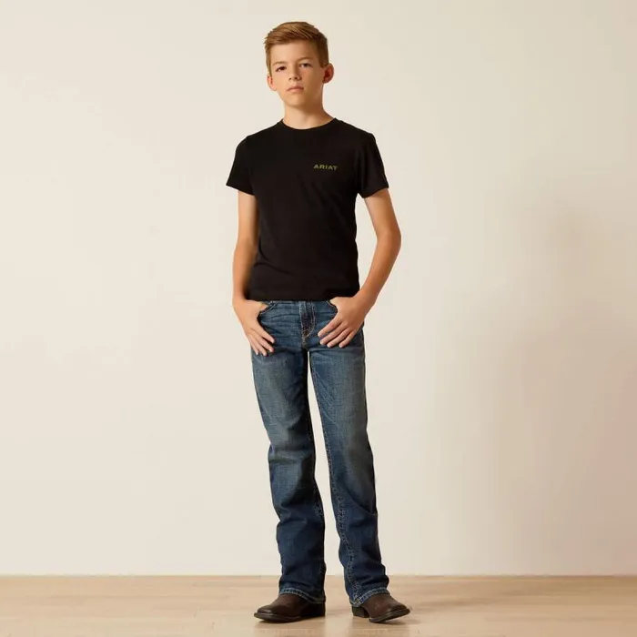 Kids TShirts and Polos Ariat Ariat Camo Corps TShirt Black Kids TShirts and Polos Ariat Ariat Camo Corps TShirt Black