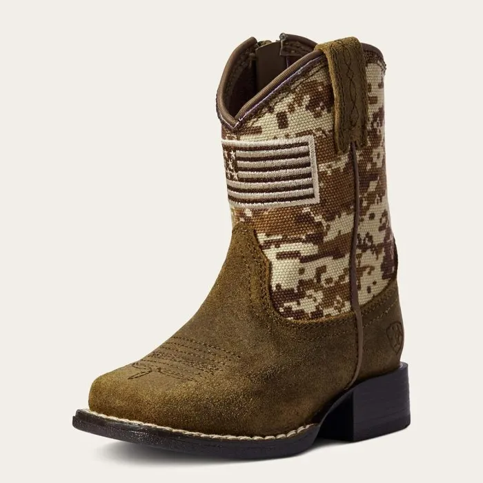 Kids Toddler Footwear Ariat Toddler Lil039 Stompers Dallas Boot Brown