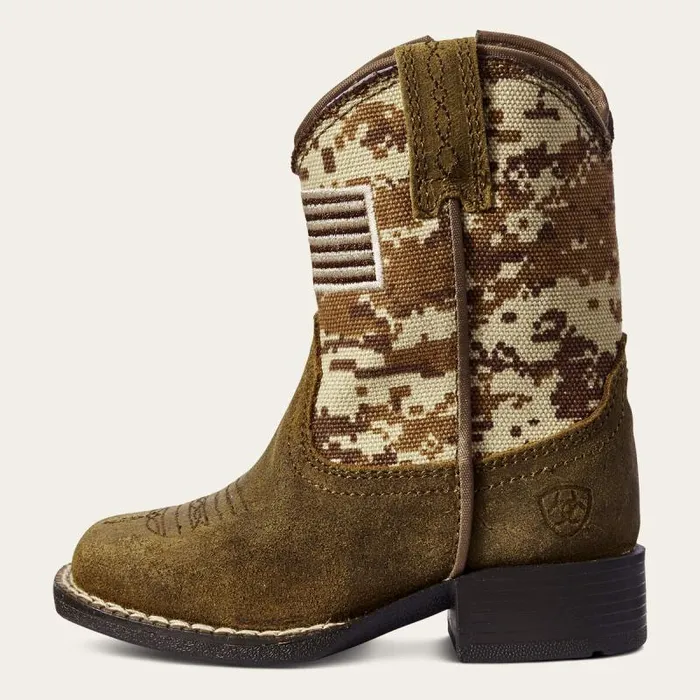Kids Toddler Footwear Ariat Toddler Lil039 Stompers Dallas Boot Brown