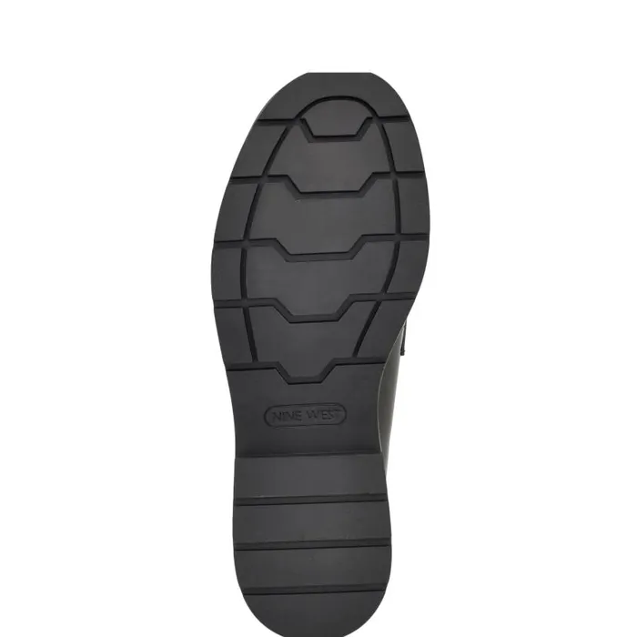 Kipla Casual Moc Loafers Black Women Nine West Flats and Loafers