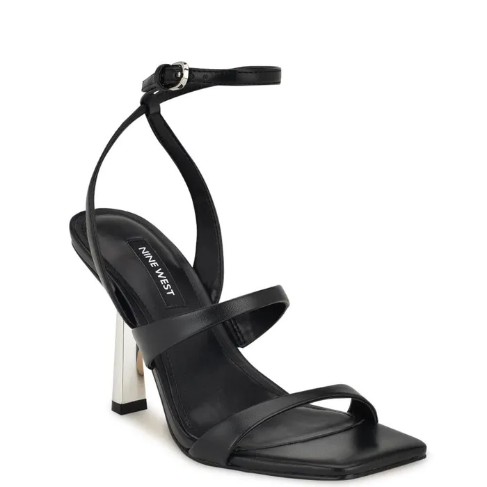 Kiya Ankle Strap Sandals Blackblack Women Nine West Sandals