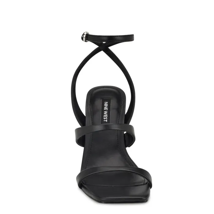 Kiya Ankle Strap Sandals Blackblack Women Nine West Sandals