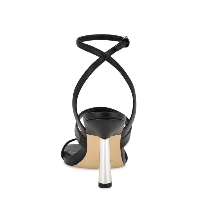 Kiya Ankle Strap Sandals Blackblack Women Nine West Sandals