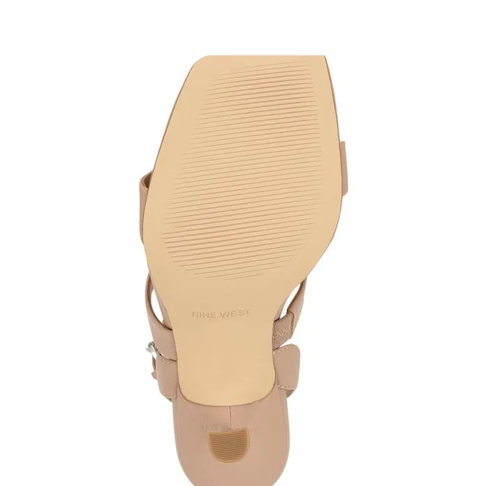 Kiya Ankle Strap Sandals Light Natural Women Nine West Sandals