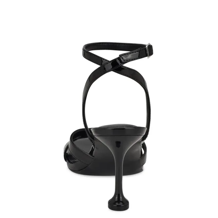 Kuane Ankle Strap Sandals Black Women Nine West Sandals