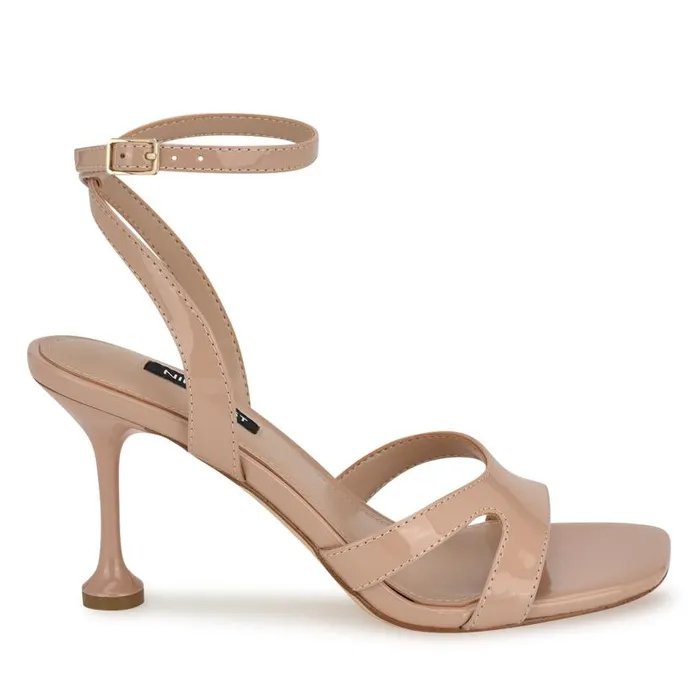Kuane Ankle Strap Sandals Natural Women Nine West Sandals