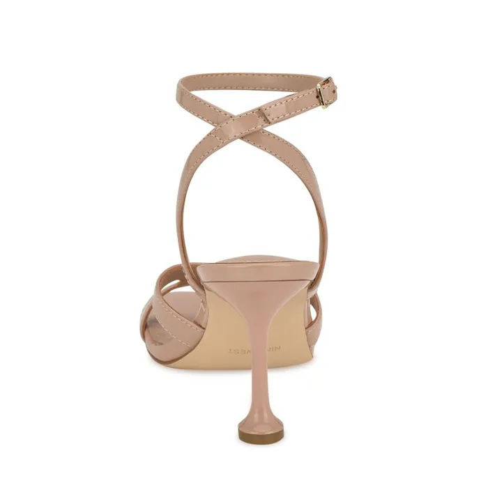 Kuane Ankle Strap Sandals Natural Women Nine West Sandals