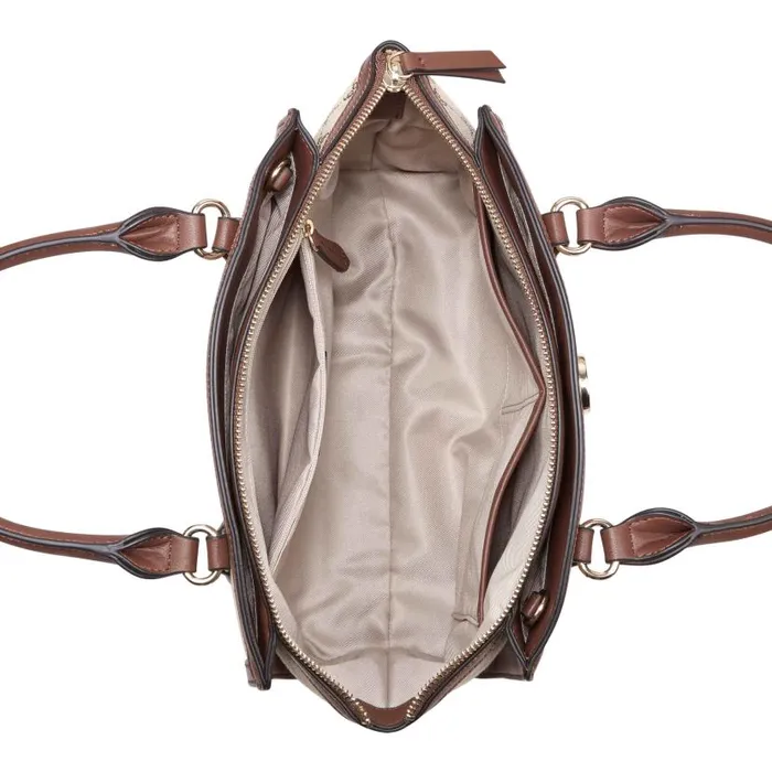Kyelle Jet Set Satchel Mocha Logomahogany WomenMen Nine West Satchels and Shoulder Bags Kyelle Jet Set Satchel Mocha Logomahogany WomenMen Nine West Satchels and Shoulder Bags