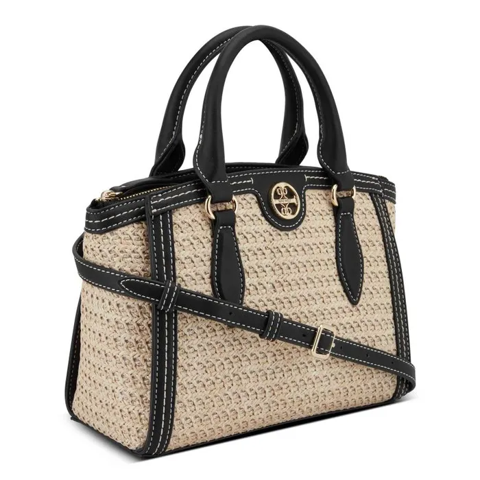 Kyelle Small Satchel Crossbody Natural Black WomenMen Nine West New Handbags Kyelle Small Satchel Crossbody Natural Black WomenMen Nine West New Handbags