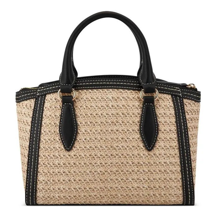 Kyelle Small Satchel Crossbody Natural Black WomenMen Nine West New Handbags Kyelle Small Satchel Crossbody Natural Black WomenMen Nine West New Handbags