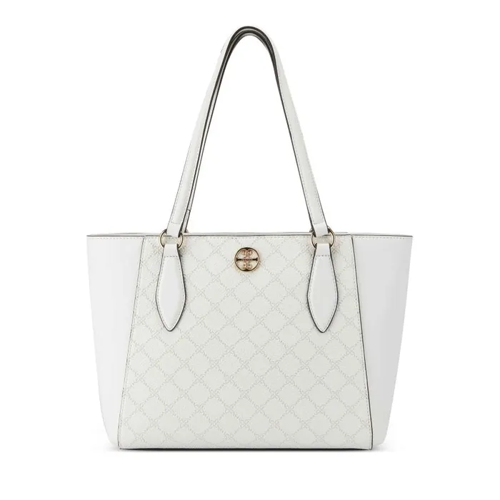 Kyelle Small Tote Optic White WomenMen Nine West Totes and Backpacks