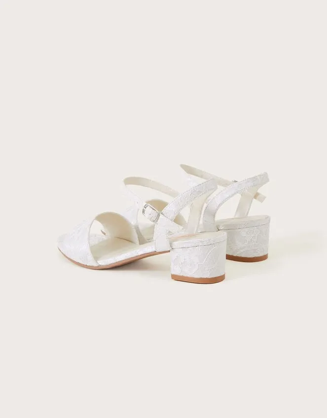 Lacey Sandals Ivory Children Monsoon Girls039 Shoes and Sandals