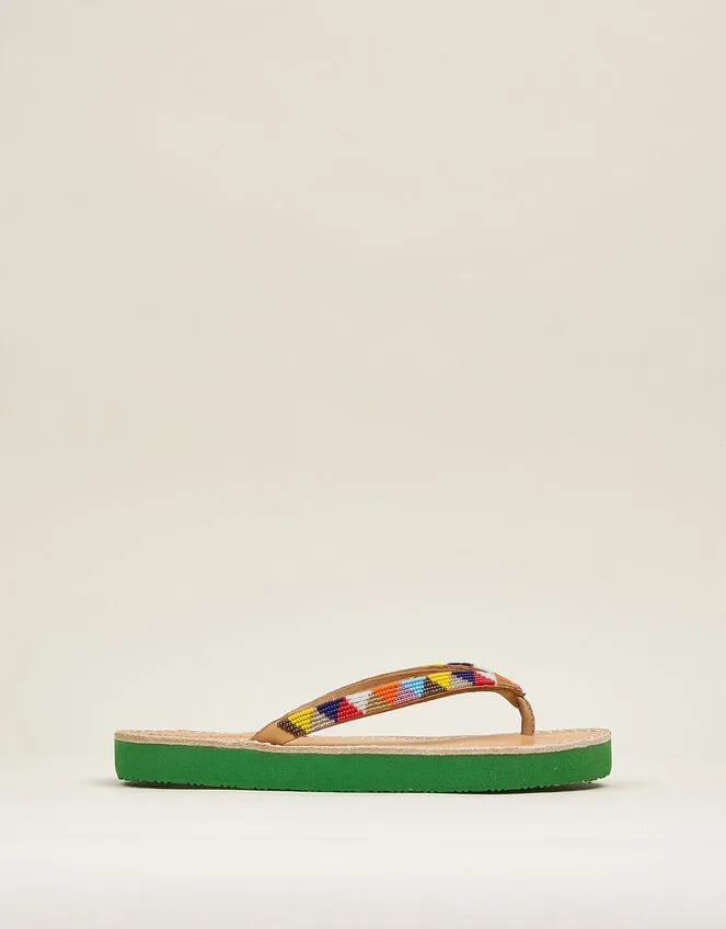 Laidback London Seri Leather Sandals Multi Women Monsoon Sandals