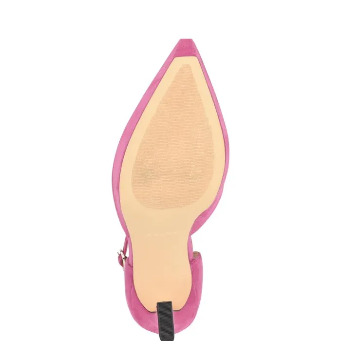 Laken Ankle Strap Heels Medium Pink Women Nine West Heels