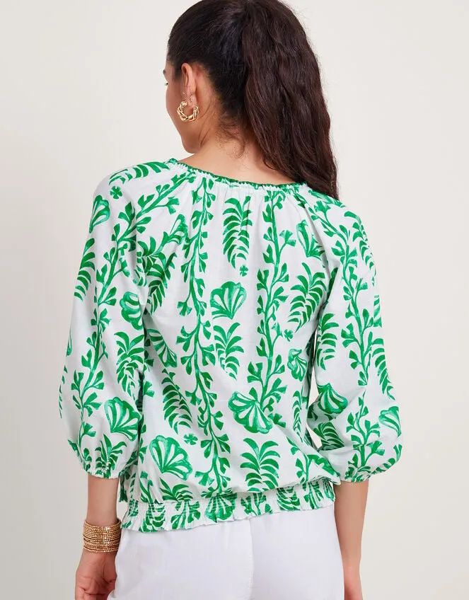 Lani Bubble Hem Top Ivory Women Monsoon Tops and Blouses