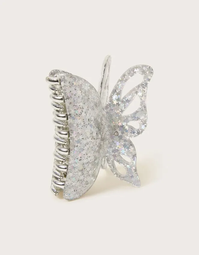 Large Glitter Butterfly Claw Clip Children Monsoon Girls039 Hair Accessories