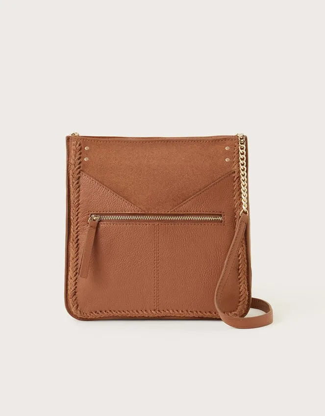 Large Leather CrossBody Bag Women Monsoon Bags and Purses